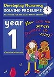 Developing numeracy : solving problems : activities for the daily maths lesson. Year 1