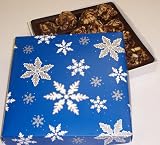 Scott's Cakes 1 lb. Chocolate Almond Balls in an Snowflake Box