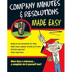 Company Minutes & Resolutions Made Easy