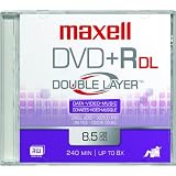 Maxell 8x Double Layer Write Once DVD+R - single