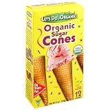 Review Let's Do Organic  / Let's Do Organic Sugar Cones, 12-Count Boxes (Pack of 12)