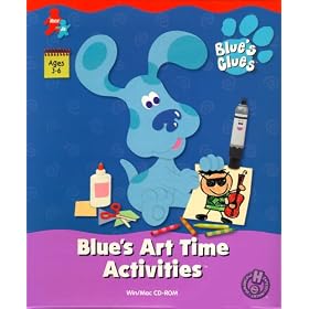Blue's Art Time Activities by Humongous