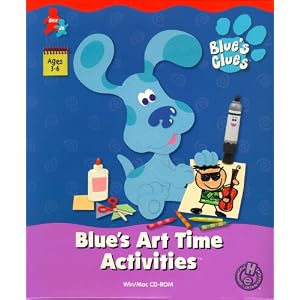 Blue's Art Time Activities by Humongous