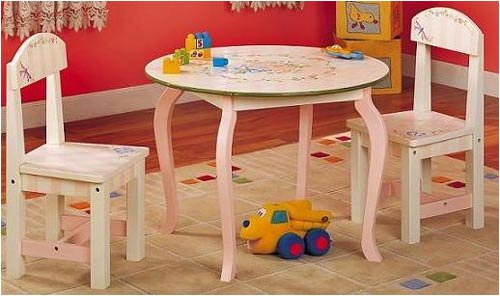 Baby: Bouquet Collection Round Table & Chair Set