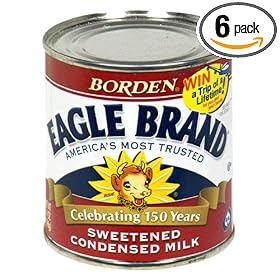 Eagle Brand Sweetened Condensed Milk, 14 oz (Pack of 6)