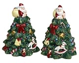 Spode World of Christmas Figural Salt and Pepper Shakers, Set of 2