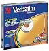 Electronics : Verbatim CDRW-80 (8x-12xx) 5pk Slim Jewel Case - hi-speed coloured