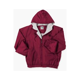 Adult Hooded Fleece Lined Taffeta Jacket From Augusta Sportswear by Augusta