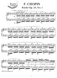 Chopin Etude Op. 25 No. 1: Instantly download and print sheet music