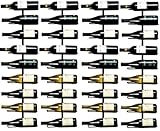 present Set of 4 Wall Mounted 9 Bottle Black Wrought Iron Wine Racks - 36 Total Bottles