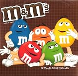 M & M's Chocolate Candies 16 Month 2009 Calendar