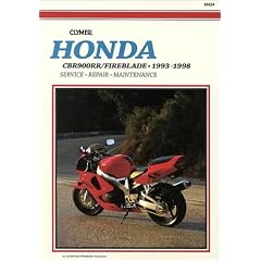 Clymer Honda Cbr900Rr/Fireblade: 1993-1998 (Clymer Motorcycle Repair)
