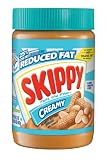 Skippy Peanut Butter, Reduced Fat Creamy, 16.3-Ounce Jars (Pack of 6)