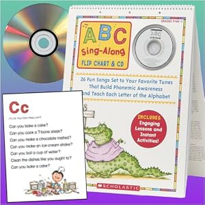 ABC Sing-Along Flip Chart-CD
