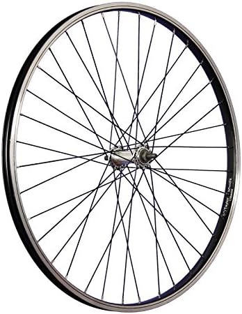 Taylor Wheels 26inch bike front wheel aluminium Nirosta 559-21 black/silver