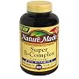 Nature Made Super B-Complex Supplement Tablets with Vitamin C, 300-Count Bottles (Pack of 2)
