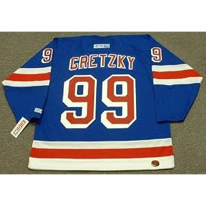 Buy WAYNE GRETZKY New York Rangers 1999 CCM Throwback Away Hockey Jersey by CCM