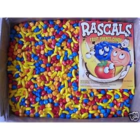8 Pounds Dubble Bubble Rascals Fruit Candy