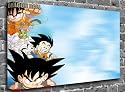 Dragon Ball Z Animated Comic Canvas Art Canvas Print Picture print Size: (60" x 40")