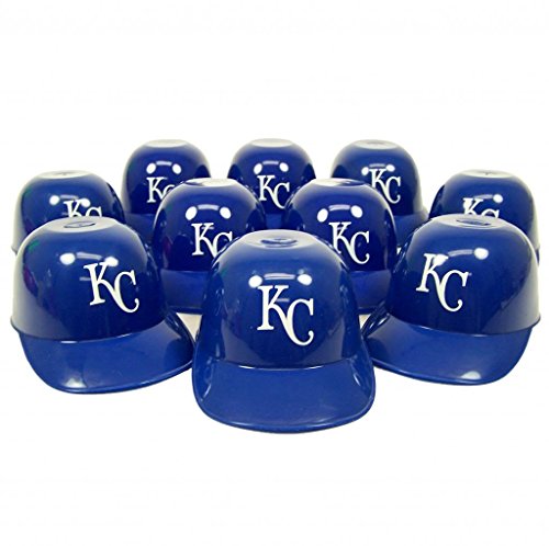 Kansas City Royals Official MLB 8oz Mini Baseball Helmet Ice Cream Snack Bowls (10)