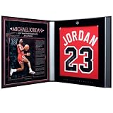 Michael Jordan Autographed Chicago Bulls 1986-87 Away/Red Jersey - Jersey Archives Box