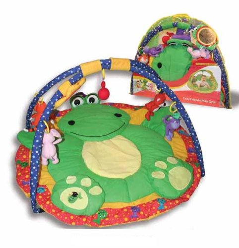 Childrens Toyshop  Toys : Baby Genius Cozy Friends Play Gym