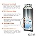 Klear Bottle - 18 Oz Stainless Steel Water Bottle - Double Wall Vacuum Sealed Insulated (Black )
