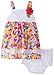 Sweet Heart Rose Baby Girls' Blurred Dot Printed Dress