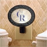 Art Glass Nightlight - Rockies (4.25 x 4.25 x 16.5)