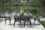 CBM Outdoor Cast Aluminum Patio Furniture 7 Pc Dining Set C CBM1290