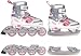 Eagle Inliner und Schlittschuhe verstellbar