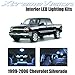 XtremeVision Chevy Silverado 1999-2006 (18 Pieces) Cool White Premium Interior LED Kit Package + Installation Tool