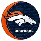 Denver Broncos Dinner Plates (8) Party Supplies