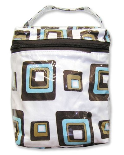 Trend Lab Chocolate Blocks Insulated Bottle Bag
