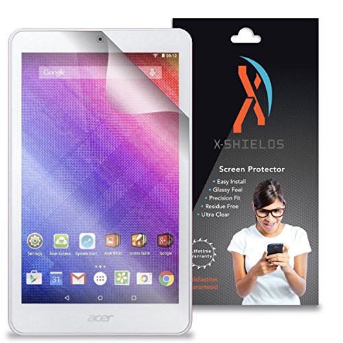 XShields© (2-Pack) Screen Protectors for Acer Iconia One 8 B1-820 Tablet (Ultra Clear)