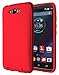 Diztronic Droid Turbo Ballistic Nylon Case, Full Matte TPU Case for Motorola Droid Turbo (Fits Ballistic Nylon Version Only) - Matte Red - (TBN-FM-RED)