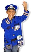 Melissa & Doug Police Officer Role Play Costume Set, Ages 3-6 yrs