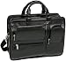McKleinUSA Hubbard 88435 P Series Double Compartments Laptop Case (Black)
