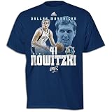 adidas Dallas Mavericks Dirk Nowitzki Game Time T-Shirt