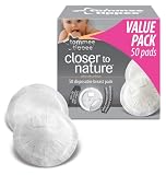 Tommee Tippee Closer to Nature Breast Pads (50-Pack)