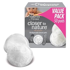 Tommee Tippee Closer to Nature Breast Pads (50-Pack)