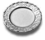 Wilton Armetale Birch Large Round Tray