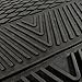 FANMATS 8933 Los Angeles Chargers 2-Piece Heavy Duty Vinyl Car Mat Set, Front Row Floor Mats, All Weather Protection, Universal Fit, Deep Resevoir Design