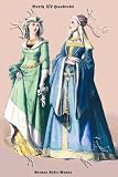 Art Poster, German Noblewomen, 15th Century - 18.75 x 27.5