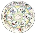 Doodleland Funny Cartoon Passover Seder Plate - Porcelain