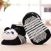 Aivtalk Unisex Baby Cute 3D Cartoon Short Sock Slipper Shoe Bootie-Panda