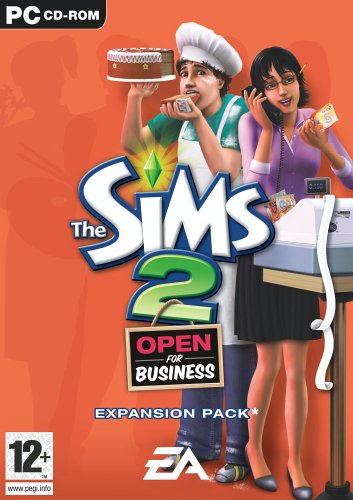 The Sims 2: Open for Business Expansion Pack (PC CD)
