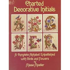Charted Decorative Initials (Dover Needlework S.)