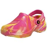 Veggies Women's Pineapple 3 Mule,Fuchsia Delight,10 M