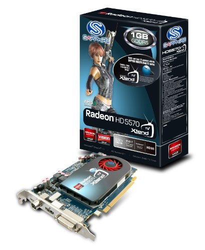 Sapphire ATI Radeon Xtend TV HD5570 Grafikkarte (PCI-e, 1GB GDDR5 Speicher, DVI, HDMI, DVB Preisvergleich